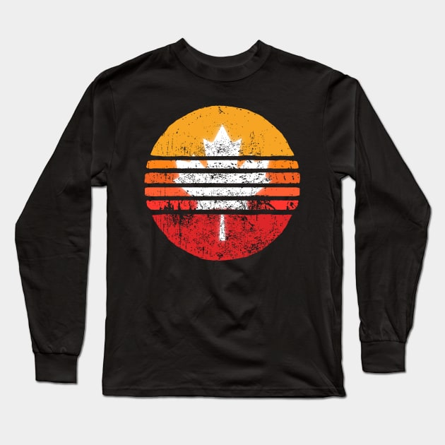 happy canada day Long Sleeve T-Shirt by Dieowl